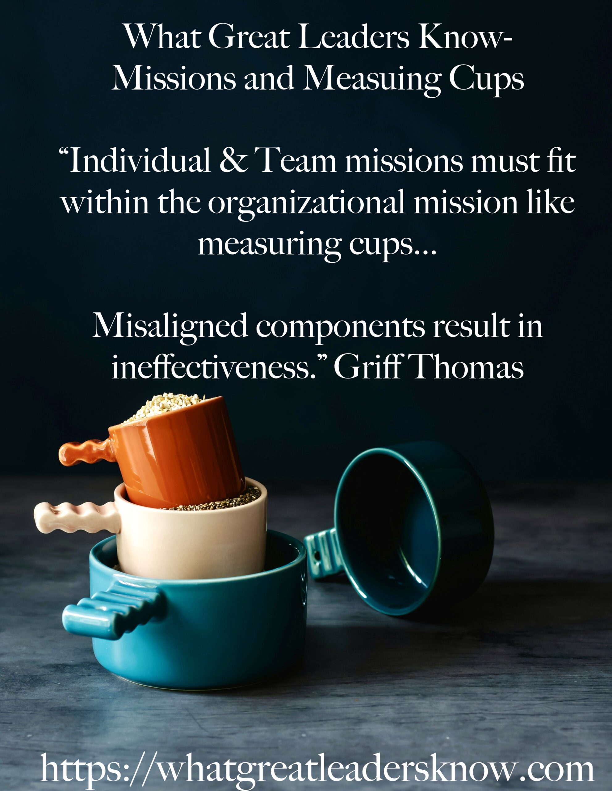 Missions & Measuring Cups